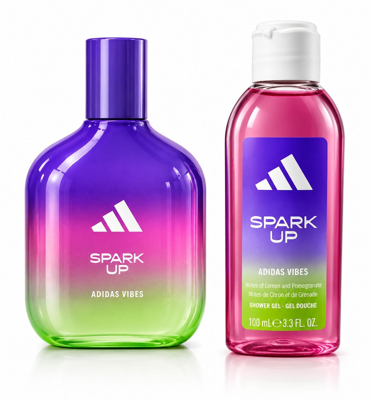 Adidas Vibes Spark Up Perfume + Shower Gel
