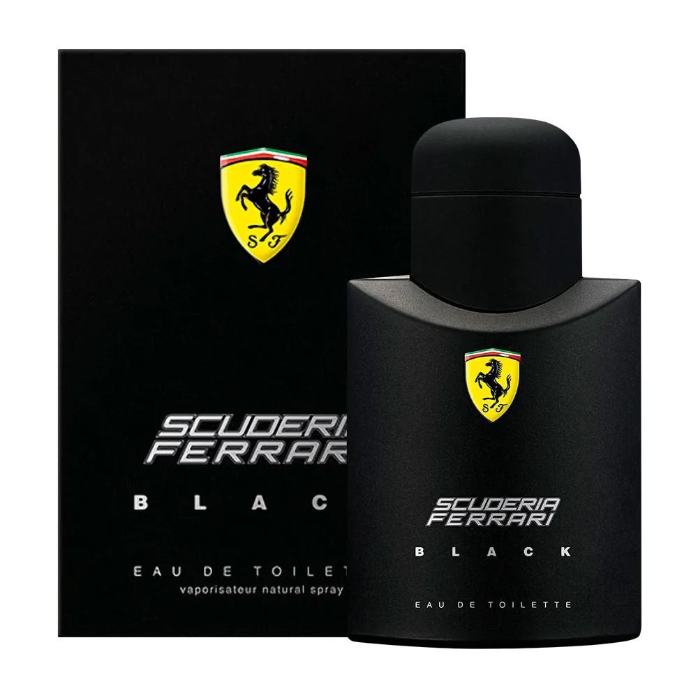 Ferrari Black Masculino De Ferrari Eau De Toilette 125ml